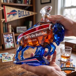 Buffalo Bills 65th Anniversary Whiskey Decanter - photo 2