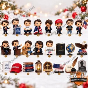 Charlie Kirk 2026 Memorial Advent Calendar - close view of memorial lettering