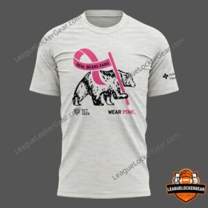 Chicago Bears Wear Pink Breast Cancer Awareness 2026 T-Shirt - photo 2