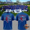 Chicago Cubs Postseason Clinched 2026 T-Shirt - front and back views displayed together
