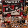 Converse Sneaker 2026 Advent Calendar - front packaging with miniature sneakers and accessories