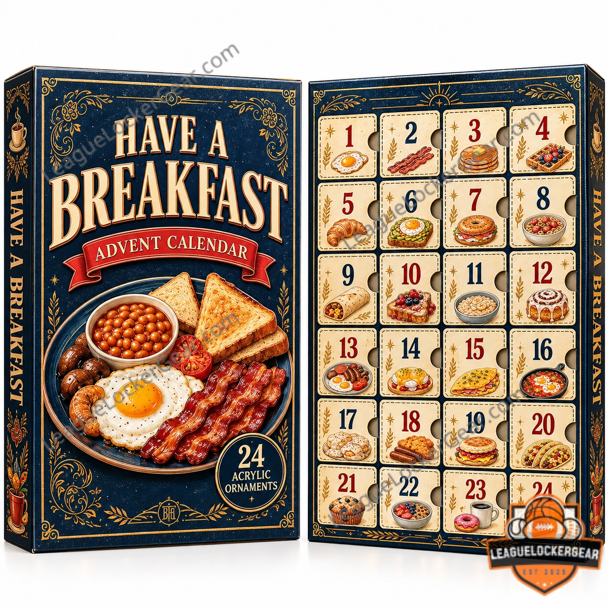 Cozy Breakfast Plate 24 Advent Calendar 2026 - photo 2