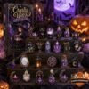 Crystal Witch 2026 Crystal Collection Advent Calendar - full display with collectible miniatures