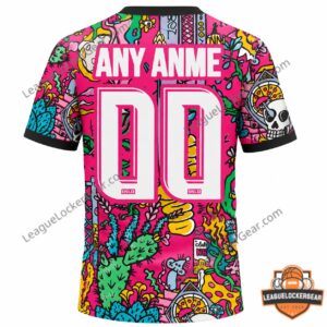 Custom New Mexico United Meow Wolf Football Jersey - photo 3