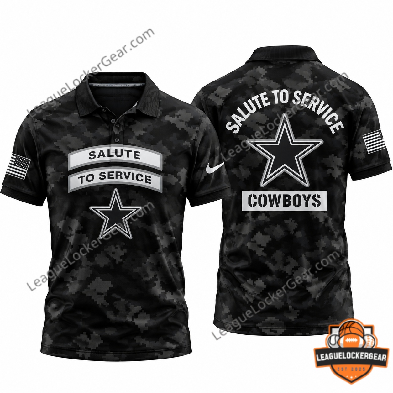 Dallas Cowboys Salute to Service 2026 T-Shirt - photo 3