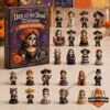 Day of the Dead Costume Advent Calendar 2026 - box displayed with colorful skeletal character ornaments