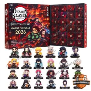 Demon Slayer Infinity Castle Arc 2026 Advent Calendar - character figures and charms
