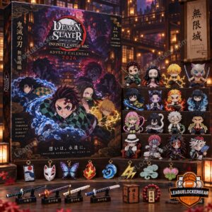 Demon Slayer Infinity Castle Arc 2026 Advent Calendar - front box display