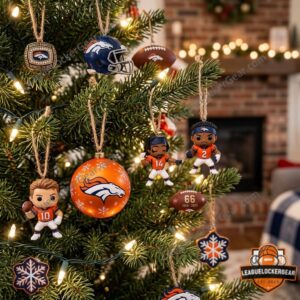 Denver Broncos 66th Anniversary Christmas 2026 Advent Calendar - numbered player figures and accessories