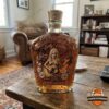 Dolly Parton 80th Anniversary Country Music Icon Whiskey Bottle - front view