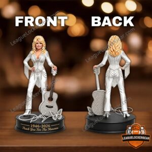 Dolly Parton 80th Birthday 1946-2026 3D Vinyl Figure - detailed view of embellished white outfit