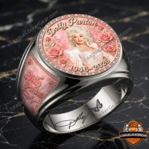Dolly Parton 80th Birthday 2026 3D Engraved Ring - photo 2