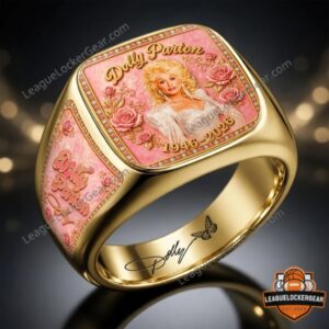 Dolly Parton 80th Birthday 2026 3D Engraved Ring - photo 3