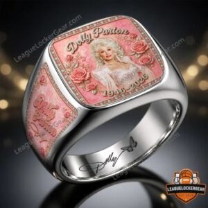 Dolly Parton 80th Birthday 2026 3D Engraved Ring - photo 4