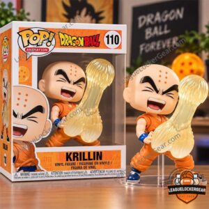 Dragon Ball Z Krillin Big Dick Funko Pop Figure 2026 - unboxed character holding translucent golden accessory