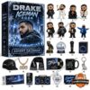 Drake IceMan 2026 World Tour Advent Calendar - front packaging with illustrated collectible lineup