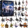 Final Fantasy 2026 Advent Calendar - box front with character ornament display