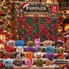 Fuggler Christmas 2026 Advent Calendar - front view with numbered doors