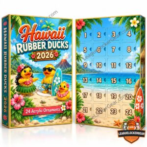 Hawaii Rubber Ducks 2026 Advent Calendar - photo 2