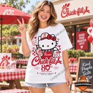 Hello Kitty Chick-fil-A 80th Anniversary 3D T-Shirt - photo 3