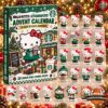 Hello Kitty Starbucks Christmas advent calendar box with 24 miniature coffee-themed charms