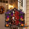 Horror Movie Characters Halloween 2026 Acrylic Sign - front view