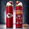 Kansas City Chiefs K.C. Wolf 2026 Water Bottle - front and back views
