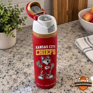 Kansas City Chiefs K.C. Wolf 2026 Water Bottle - photo 3