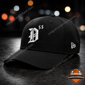 Kevin Durant D SS Logo Hat - close-up of front D logo and 55 detail