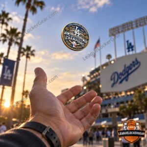 Los Angeles Dodgers 2026 NL West Division Champion coin — view 3