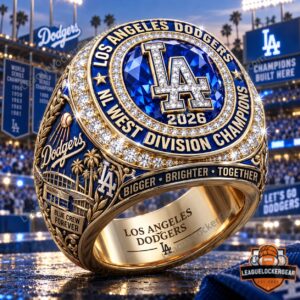 Los Angeles Dodgers 2026 NL West Division Champions Ring
