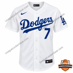 Los Angeles Dodgers J-Hope Baseball Jersey - photo 2