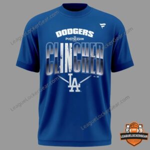 Los Angeles Dodgers Postseason Locker Room T-Shirt — view 2