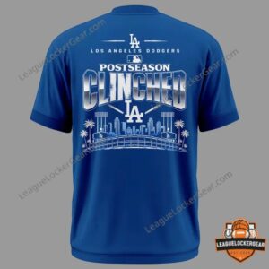 Los Angeles Dodgers Postseason Locker Room T-Shirt — view 3