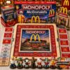 McDonald's Collector Edition Monopoly Board Game - complete game set with board, cards, figures, and packaging