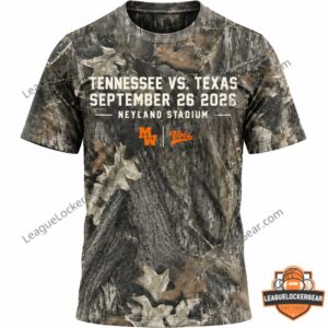 Morgan Wallen Tennessee Volunteers Camo Event 2026 Event T-Shirt - photo 2