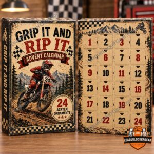 Motocross Racing Grip It and Rip It 2026 Advent Calendar - photo 2