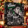 NBA YoungBoy 2026 24-Day Music Advent Calendar - front and side box view