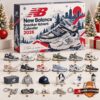 New Balance 2026 Sneaker Advent Calendar - front box with 24 numbered miniature sneaker surprises