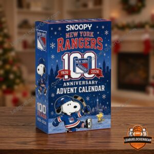 New York Rangers Snoopy 100th Anniversary 2026 Advent Calendar - photo 3