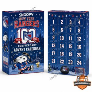 New York Rangers Snoopy 100th Anniversary 2026 Advent Calendar - photo 4