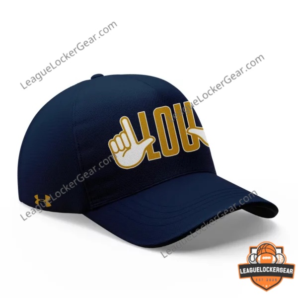 Notre Dame Fighting Irish Legend Lou Holtz Hoodie - back portrait design