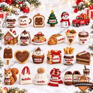 Nutella 2026 24 Days of Sweet Surprises Advent Calendar - front artwork close-up