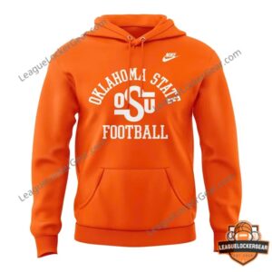 Oklahoma State Cowboys Vintage Look Timeless Pride Football Hoodie - photo 2