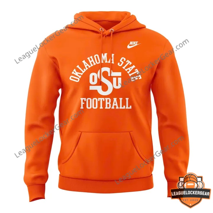 Oklahoma State Cowboys Vintage Look Timeless Pride Football Hoodie - photo 2