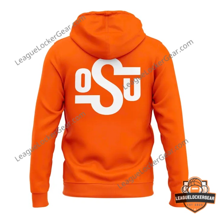 Oklahoma State Cowboys Vintage Look Timeless Pride Football Hoodie - photo 3