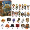 One Piece 30th Anniversary 2026 Advent Calendar - box and numbered collectible items displayed