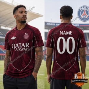 Paris Saint-Germain Air Jordan Third Kit Football Jersey - photo 2
