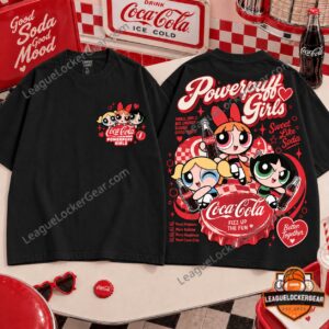 Powerpuff Girls Coca-Cola Retro Soda Vibes T-Shirt - photo 2
