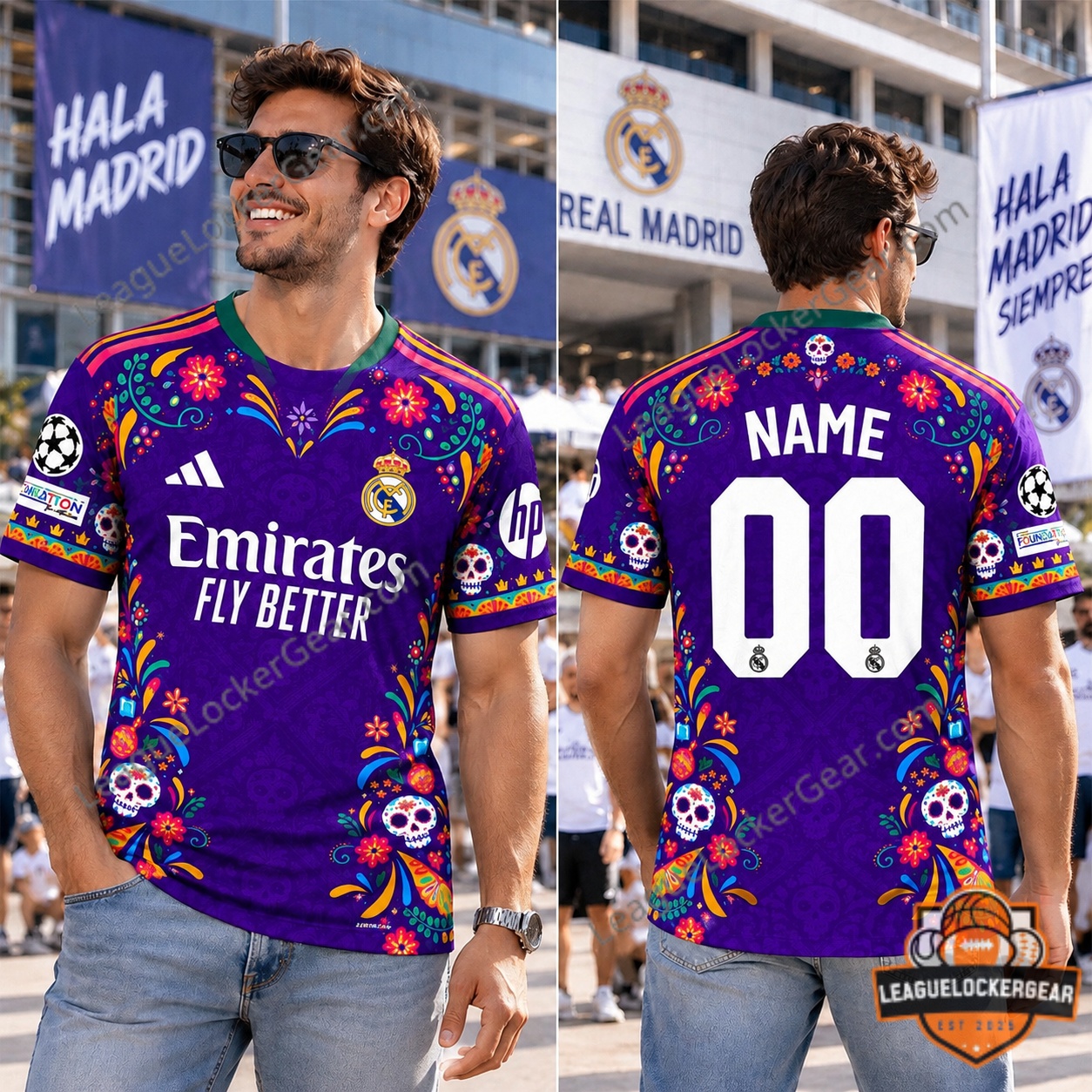Real Madrid Day of the Dead 2026 Football Jersey - photo 2